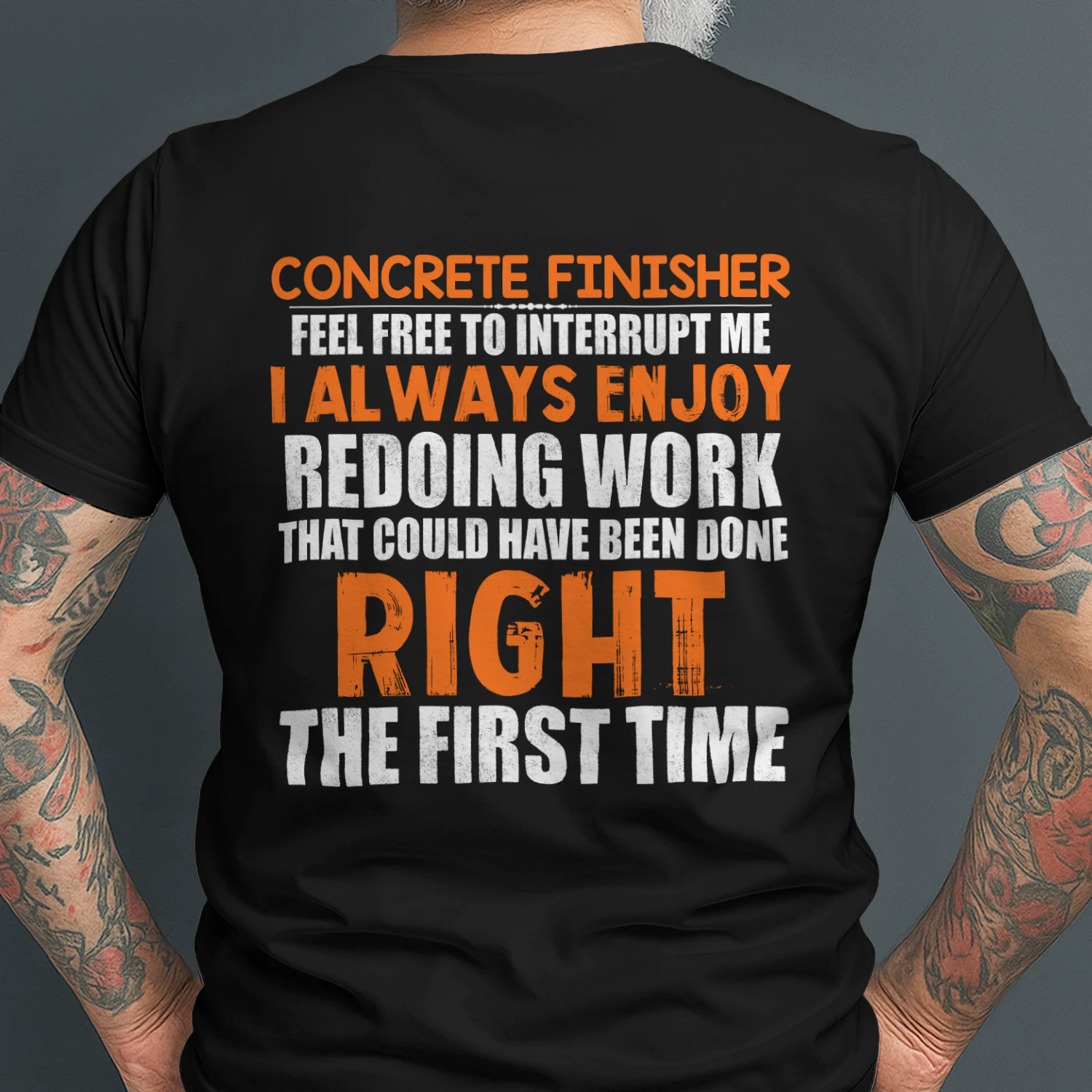 Concrete Finisher - Enjoy Redoing Work