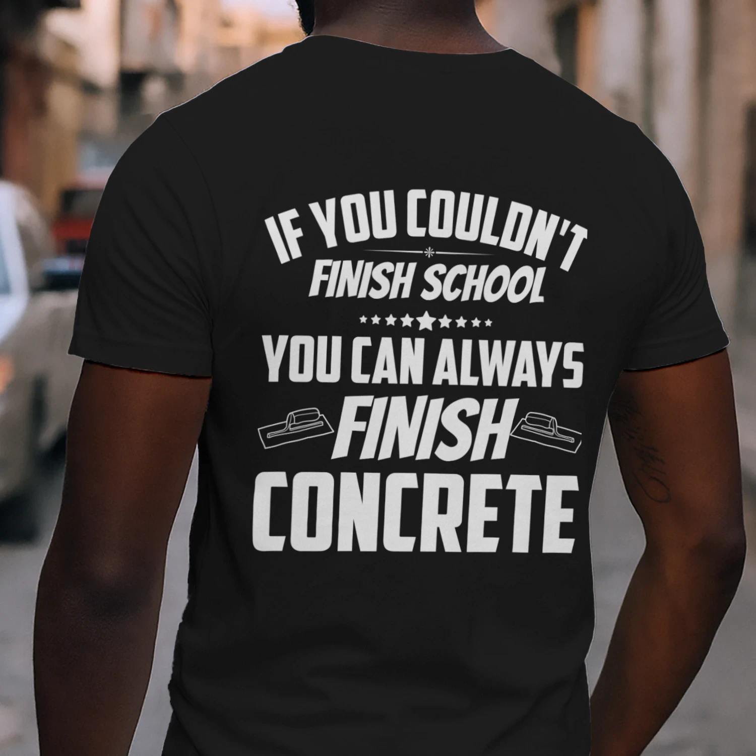 YOU CAN ALWAYS FINISH CONCRETE