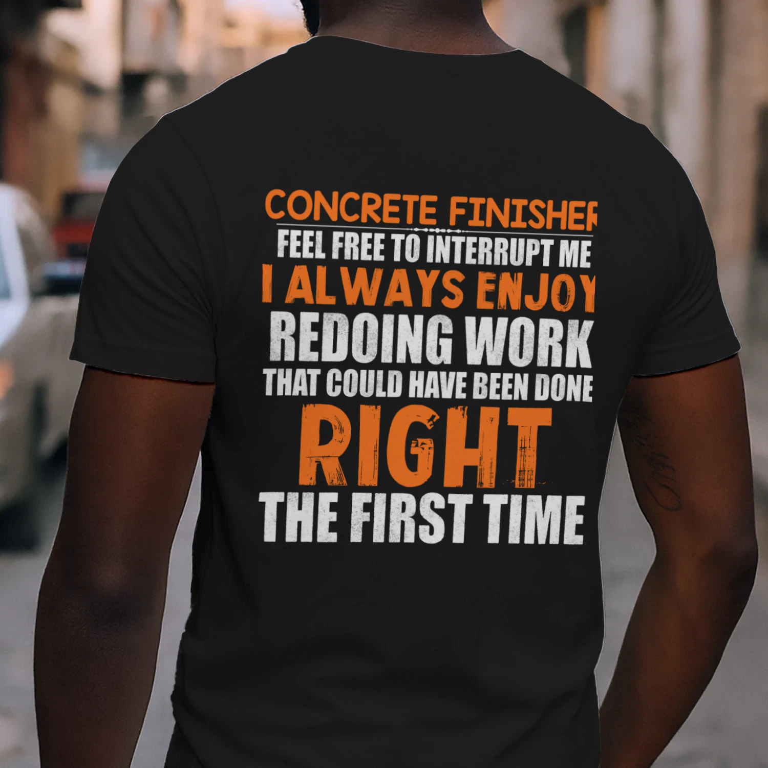Concrete Finisher - Enjoy Redoing Work