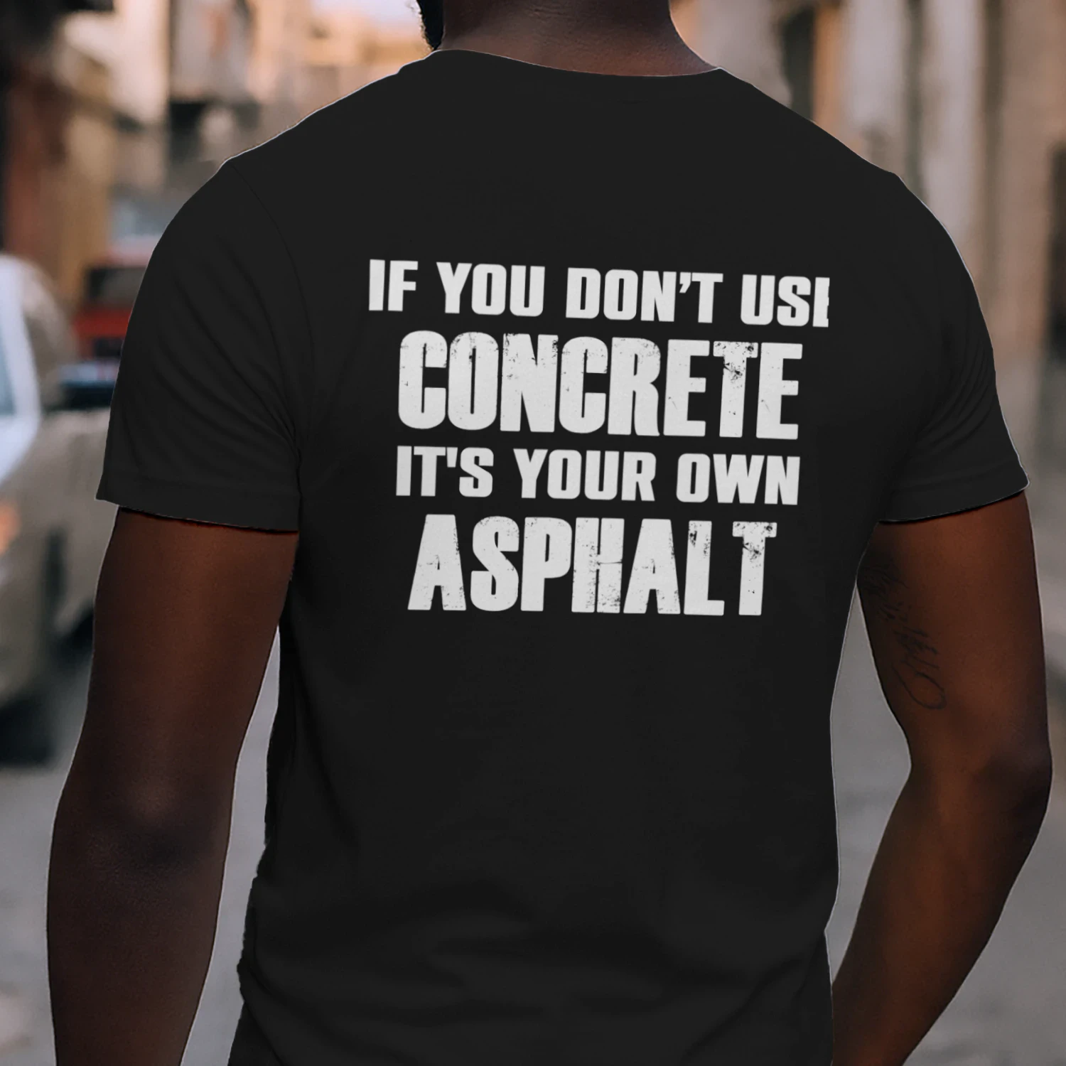 If you dont use concrete