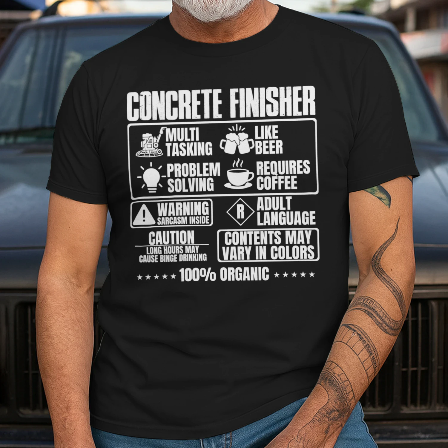 Concrete Finisher Nutrition Facts