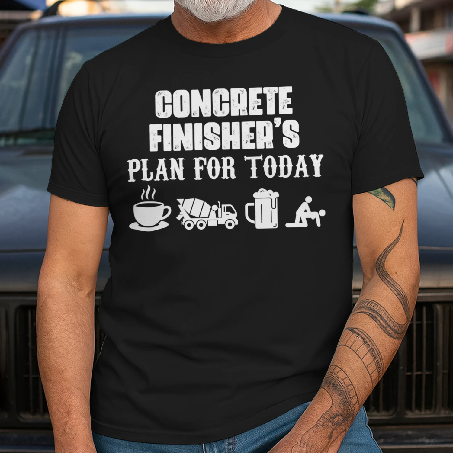 CONCRETE FINISHER PLAN FOR TODAY