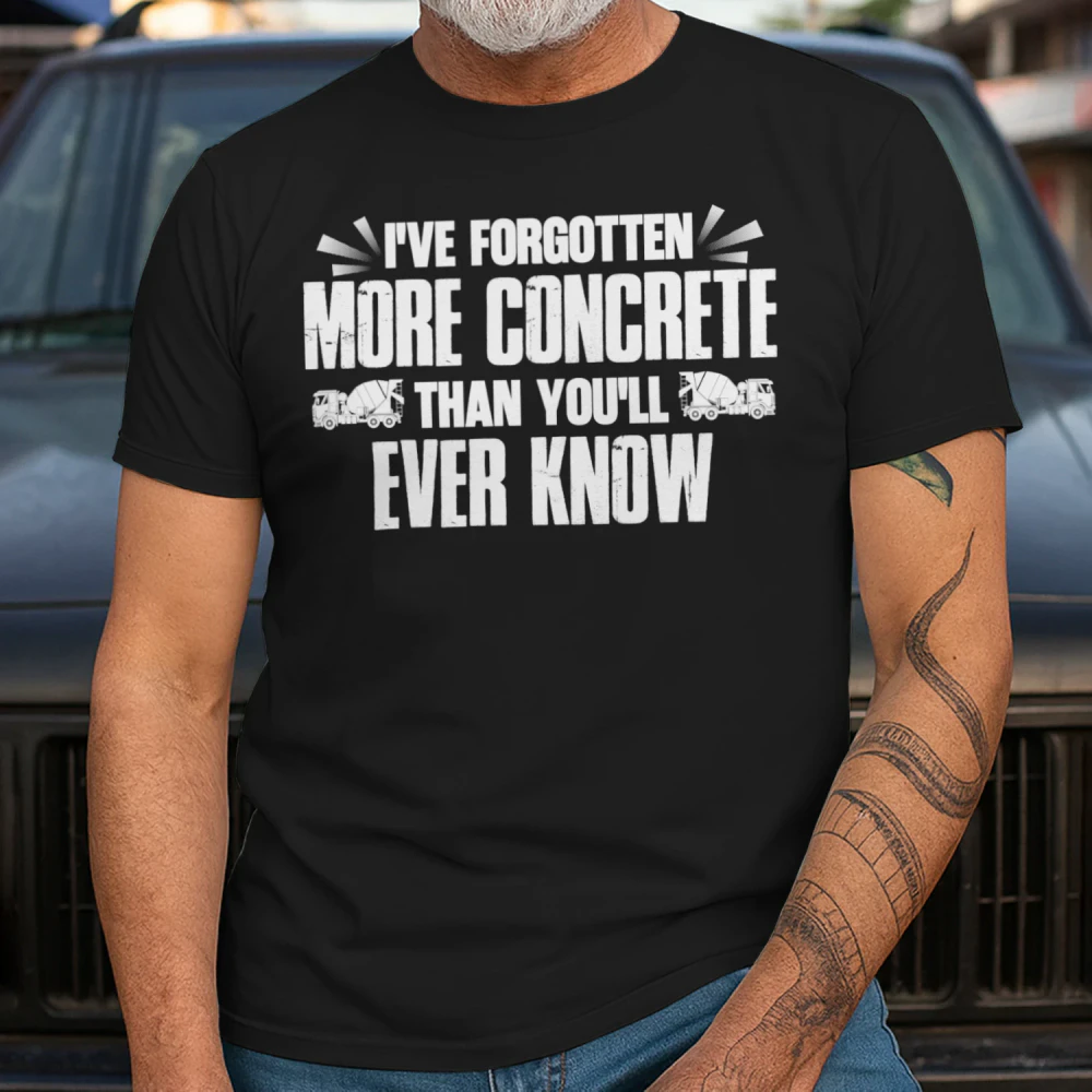 I'VE FORGOTTEN MORE CONCRETE