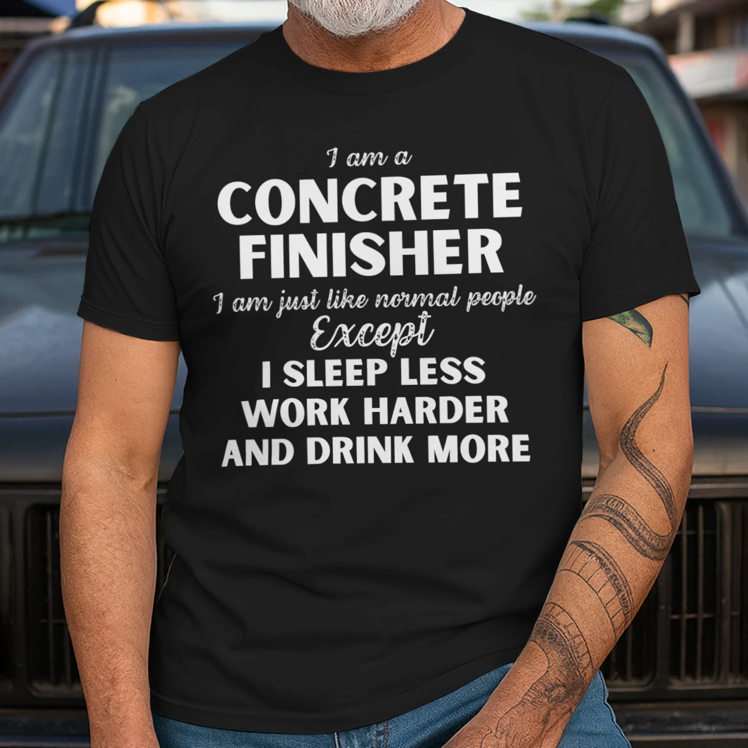 I am a Concrete Finisher - I Sleep less and word harder