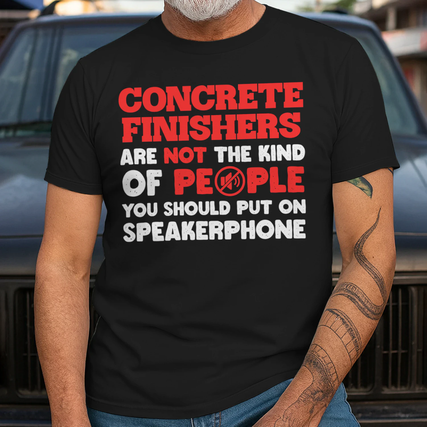 No Speakerphone - Concrete Finisher