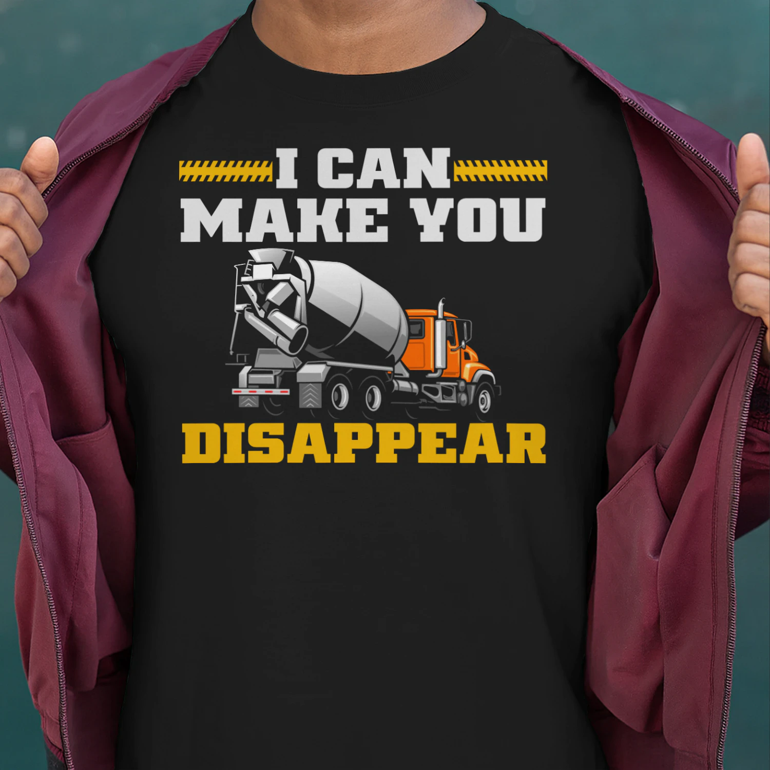 CONCRETE FINISHER - I CAN MAKE YOU DISAPPEAR