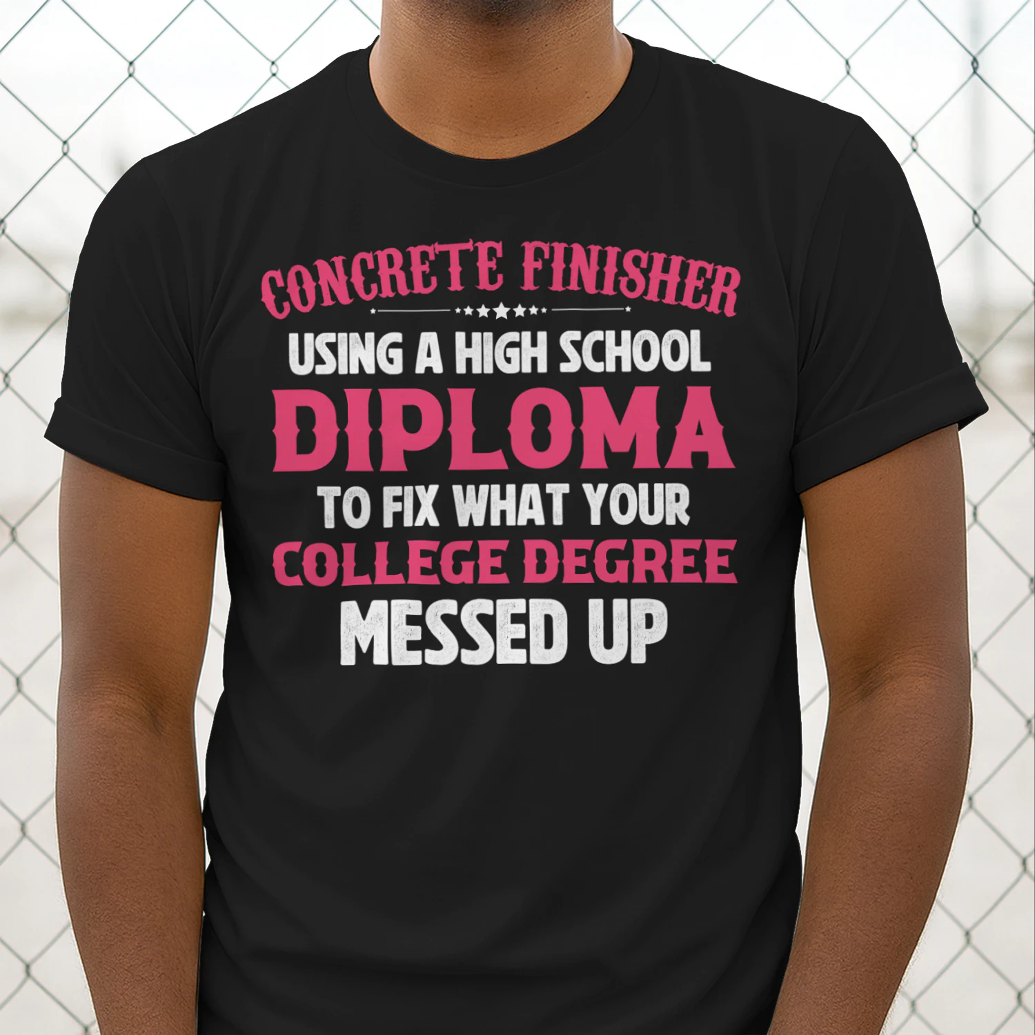 Concrete Finisher - Fix your college degree messed up