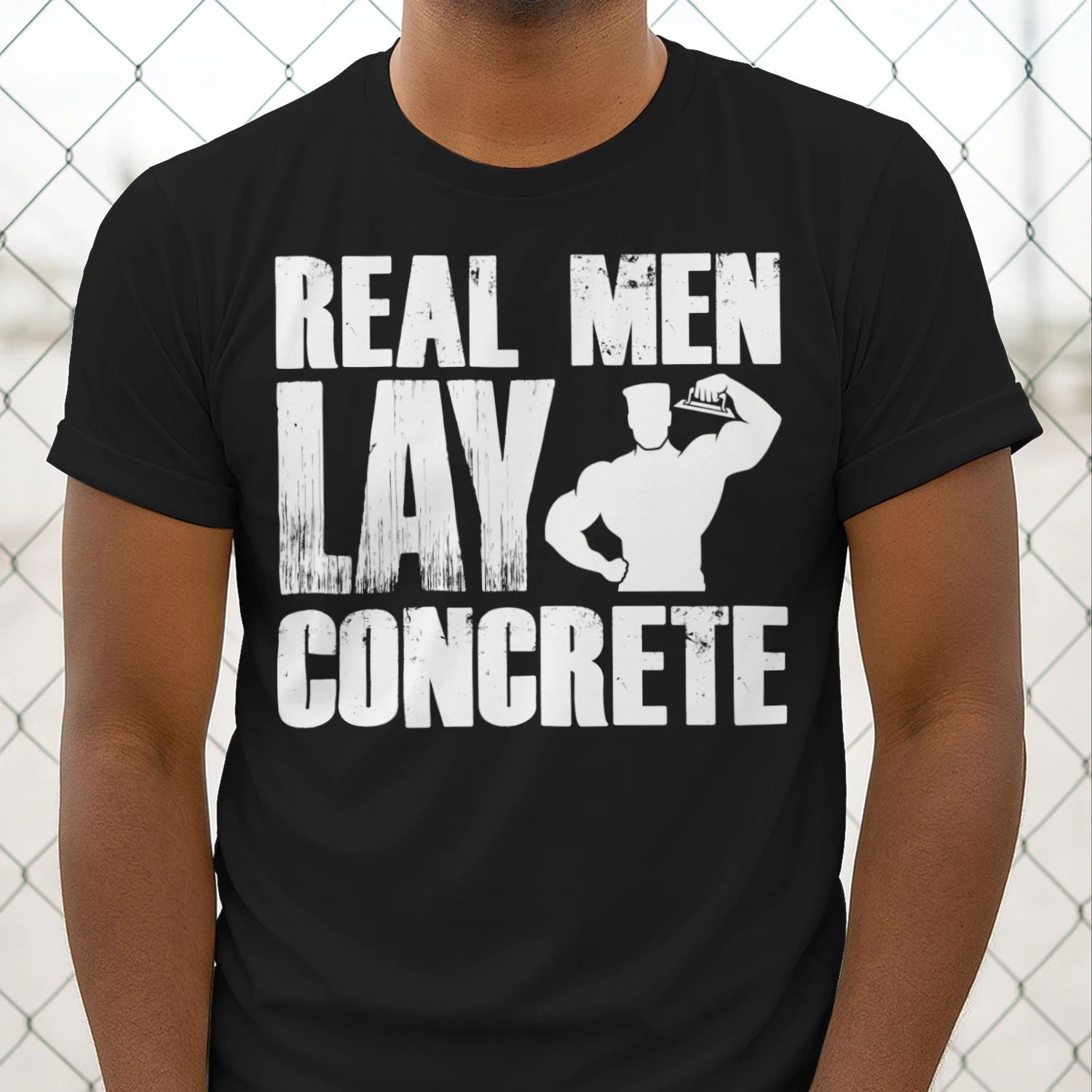 REAL MEN LAY CONCRETE