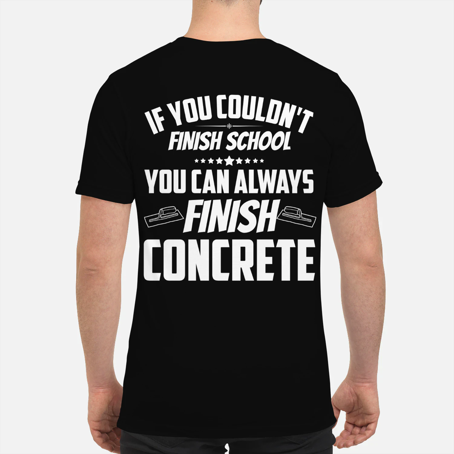 YOU CAN ALWAYS FINISH CONCRETE