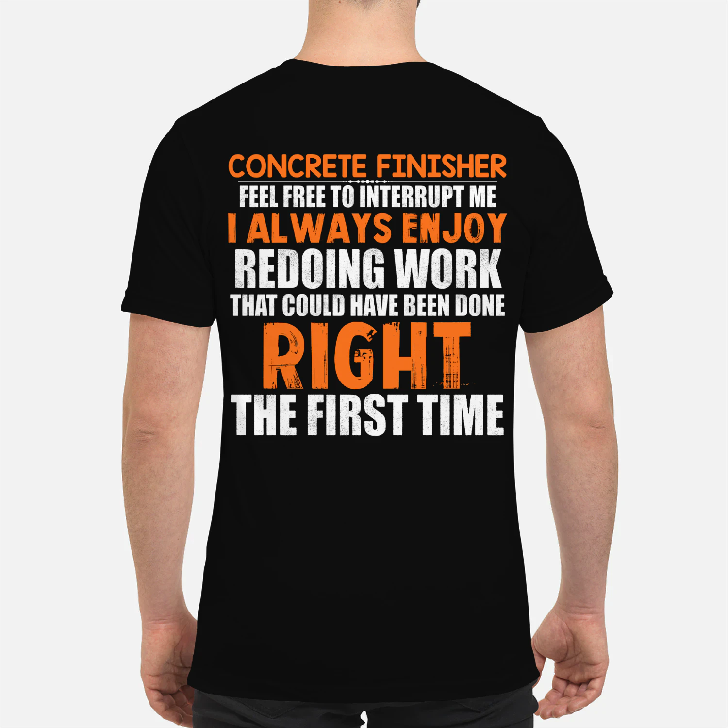 Concrete Finisher - Enjoy Redoing Work