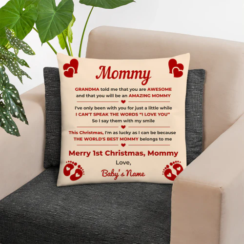 Merry 1st Christmas, Mommy
