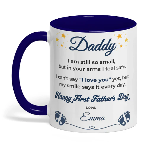  Personalised First Father’s Day Mug 