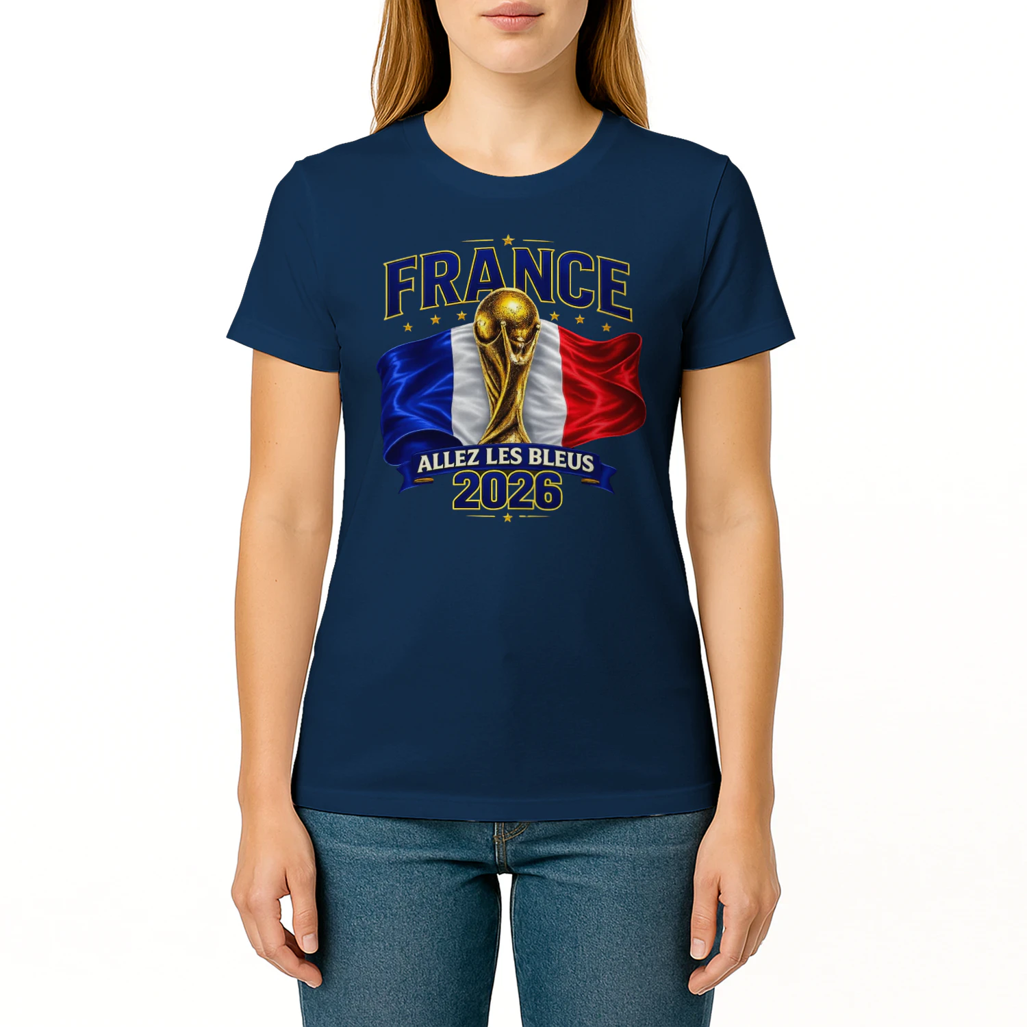 Allez Les Bleus France 2026 Football Fan T-Shirt