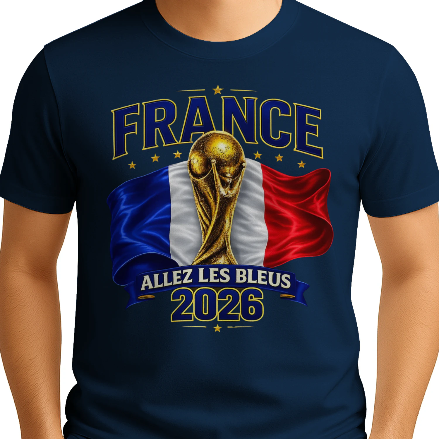 Allez Les Bleus France 2026 Football Fan T-Shirt