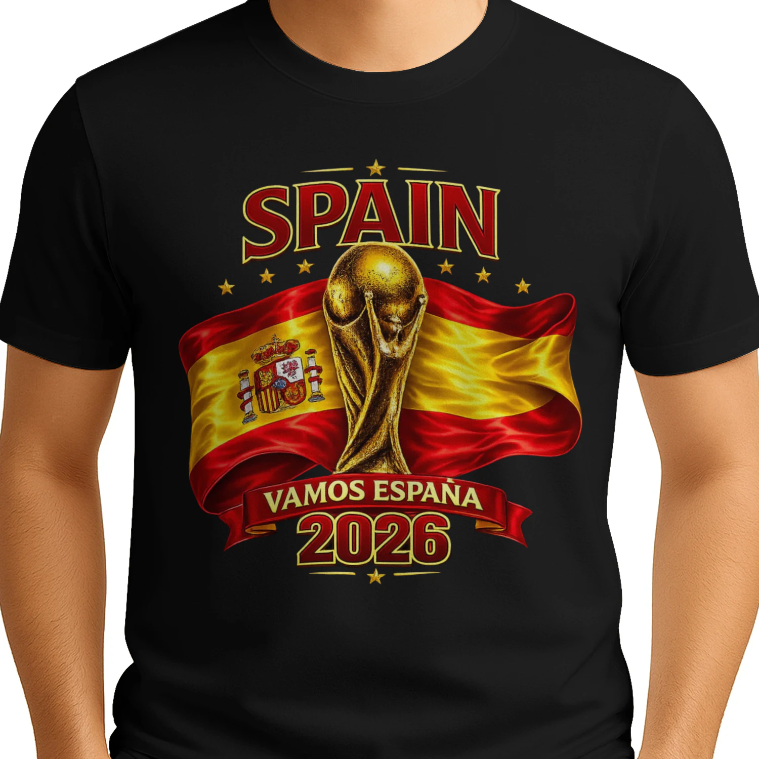 Vamos España 2026 Football Fan T-Shirt