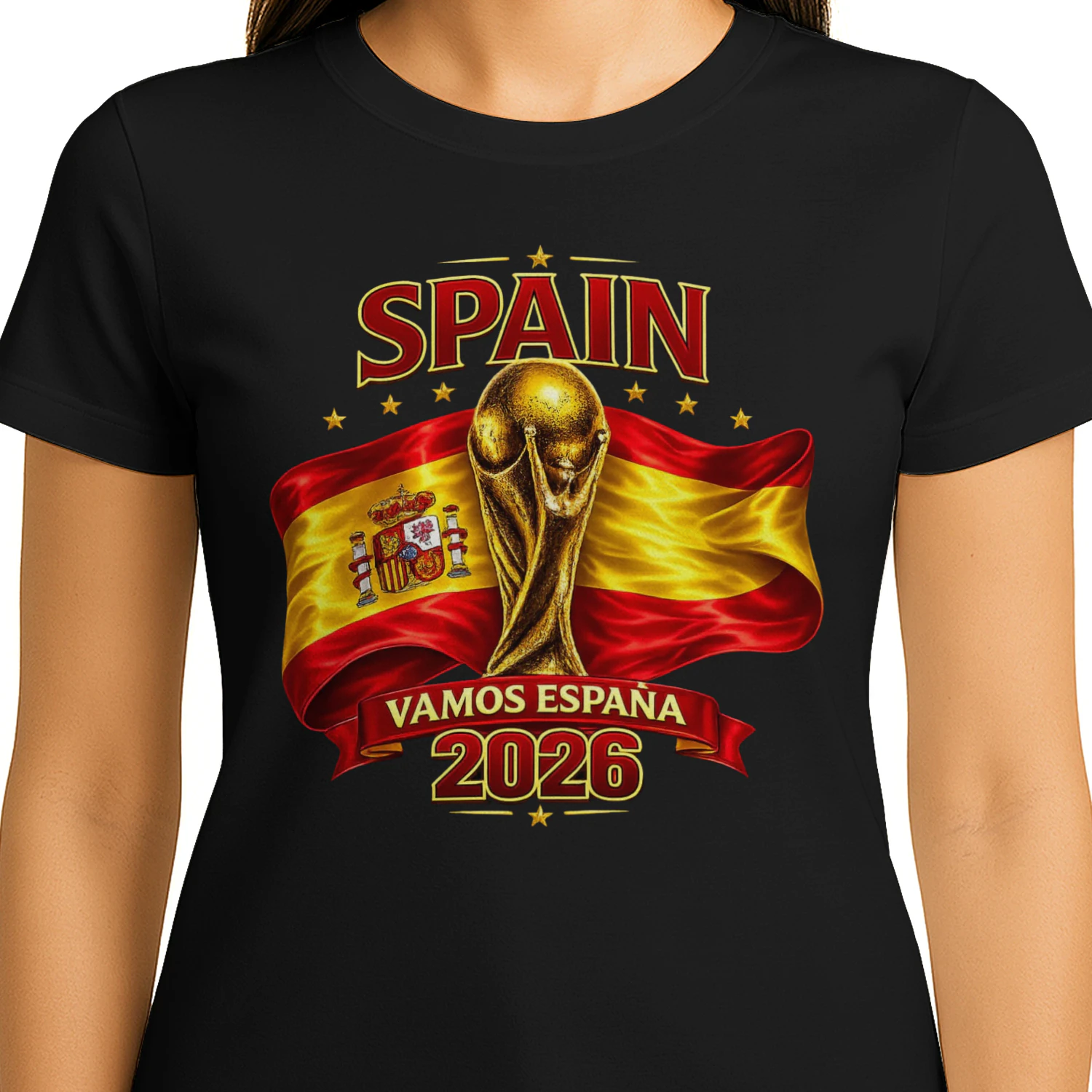 Vamos España 2026 Football Fan T-Shirt