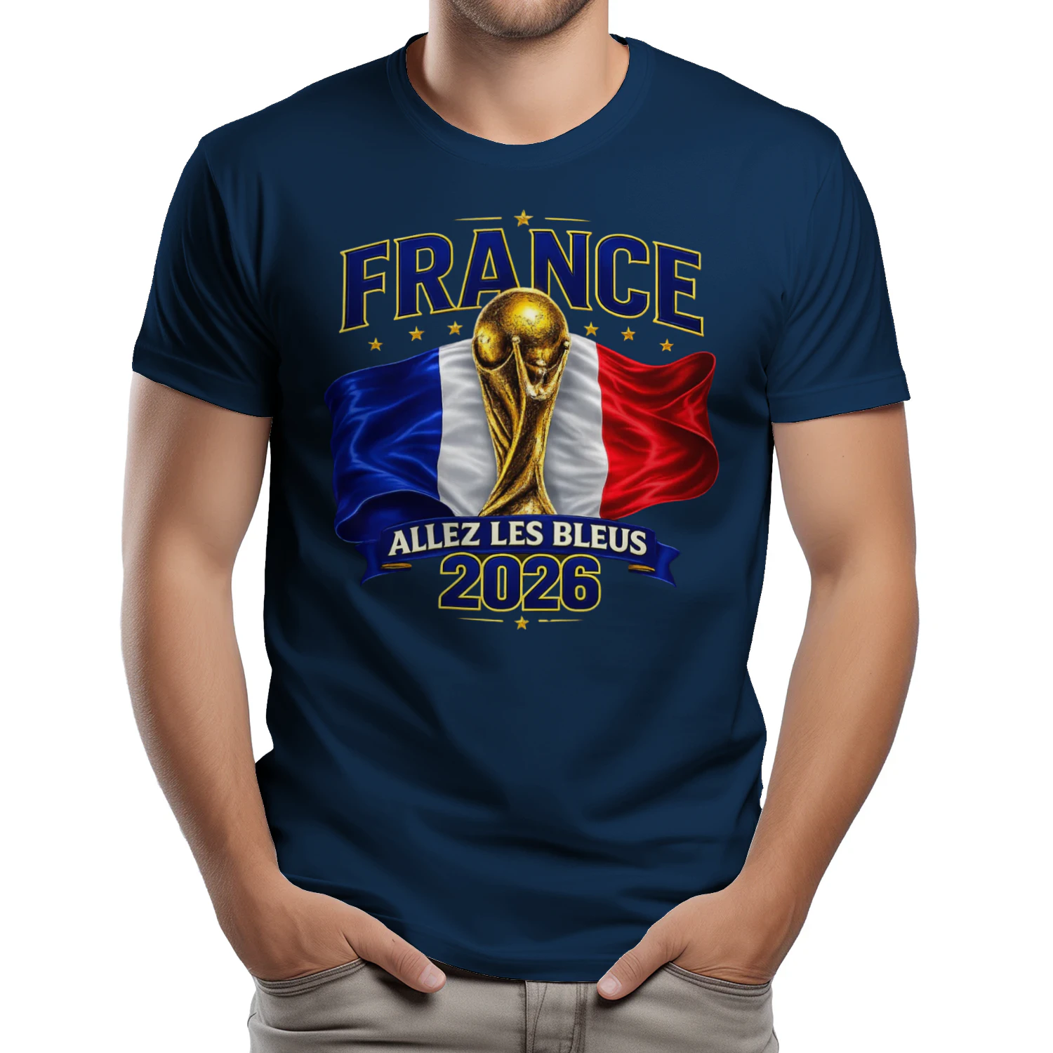 Allez Les Bleus France 2026 Football Fan T-Shirt