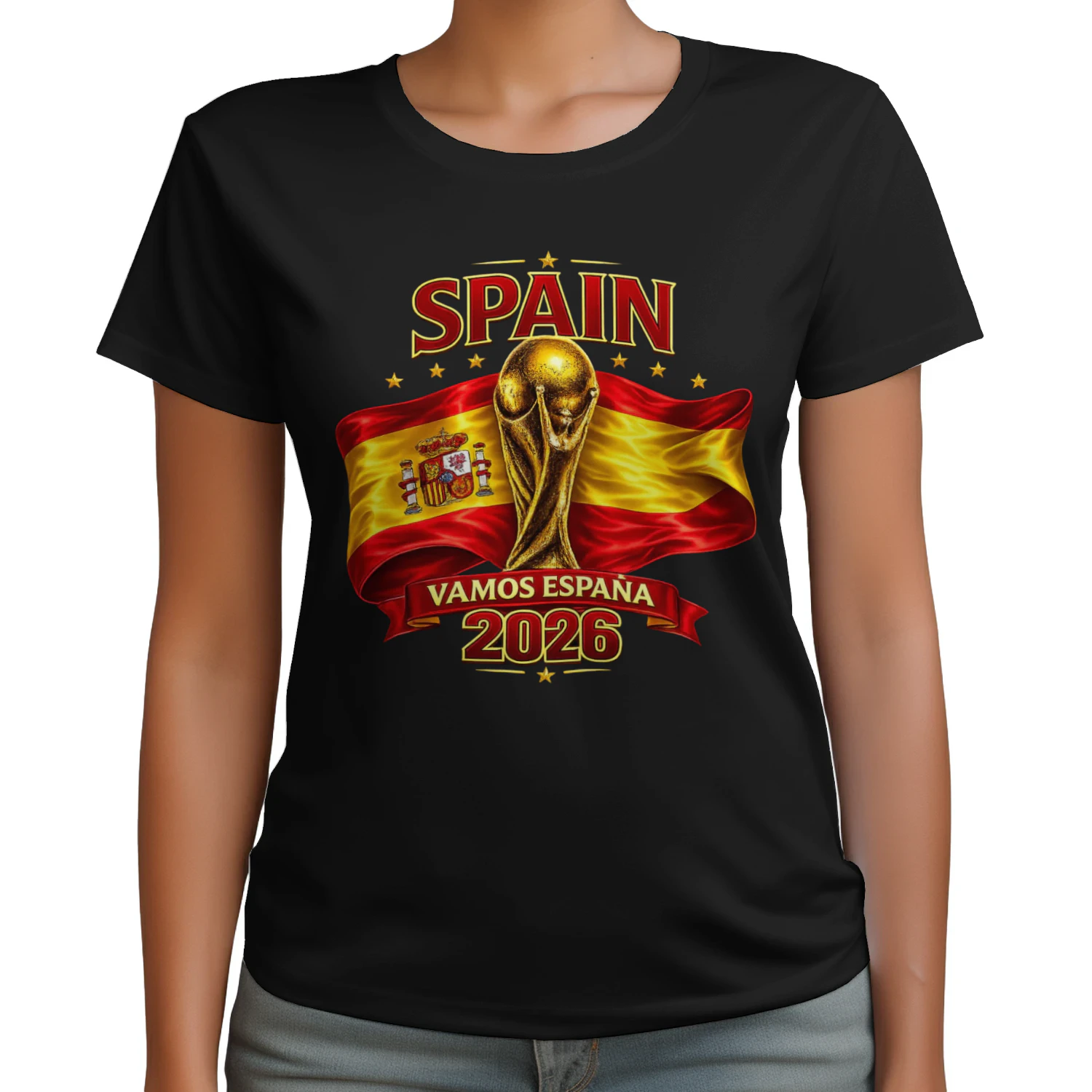 Vamos España 2026 Football Fan T-Shirt