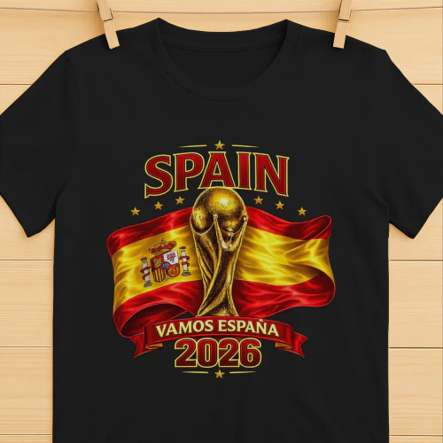 Vamos España 2026 Football Fan T-Shirt