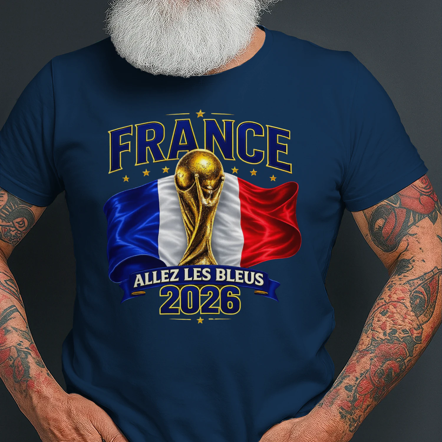 Allez Les Bleus France 2026 Football Fan T-Shirt