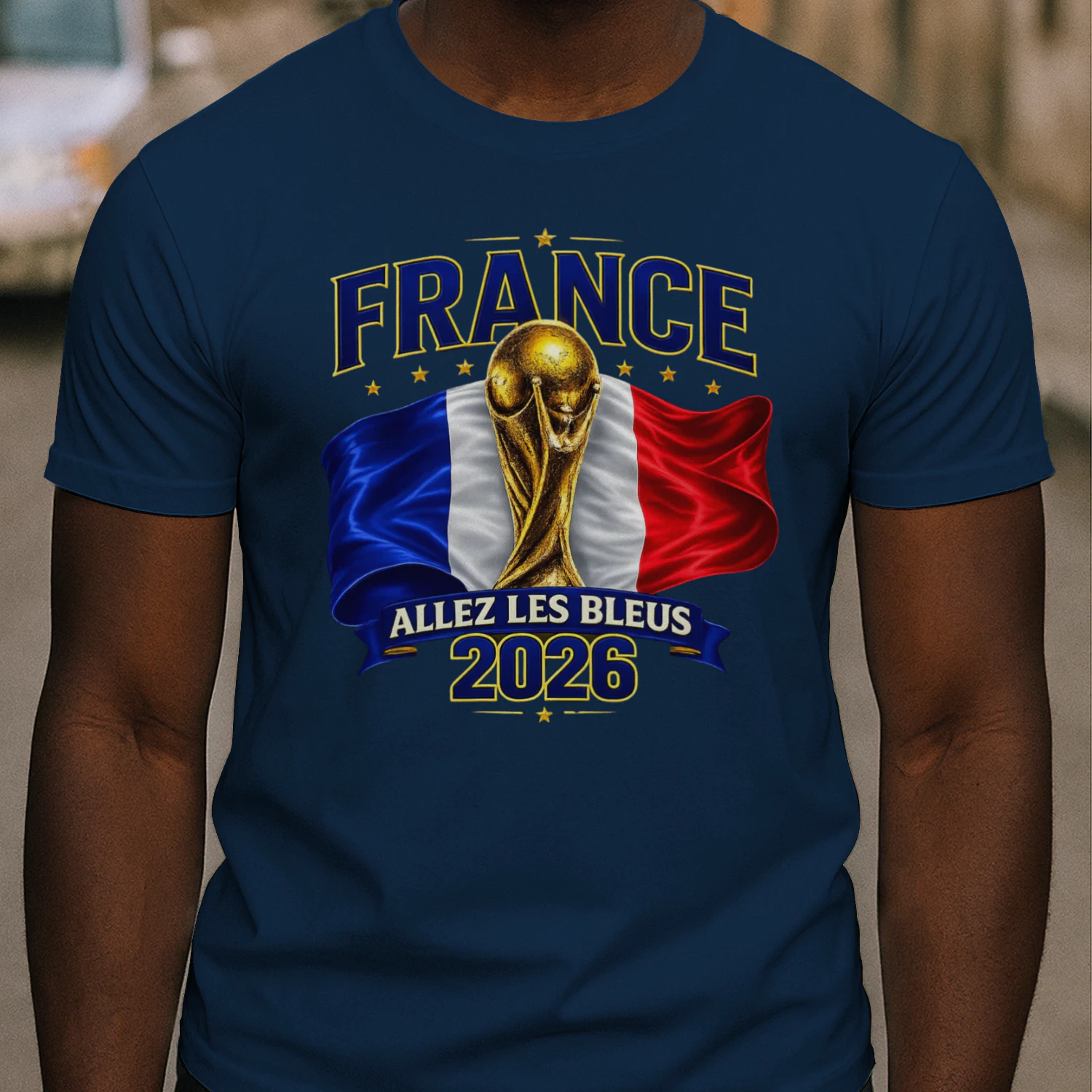 Allez Les Bleus France 2026 Football Fan T-Shirt