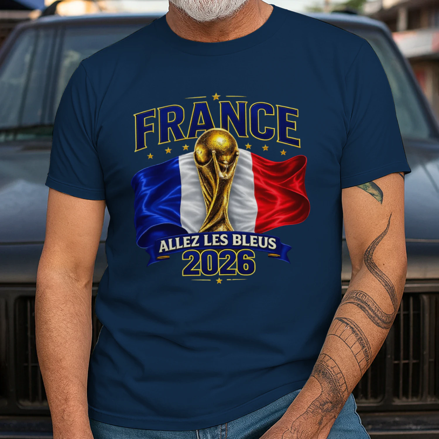 Allez Les Bleus France 2026 Football Fan T-Shirt
