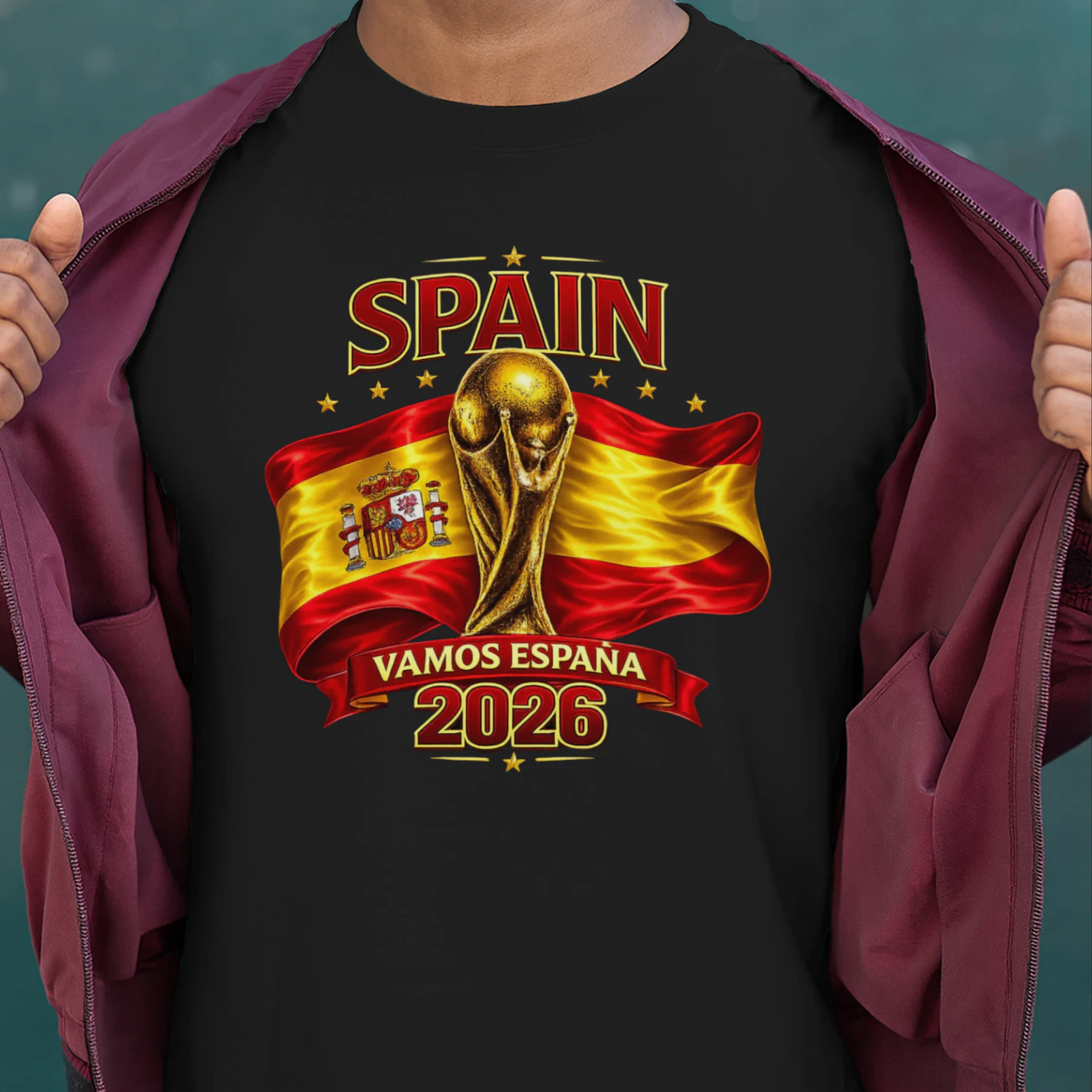 Vamos España 2026 Football Fan T-Shirt