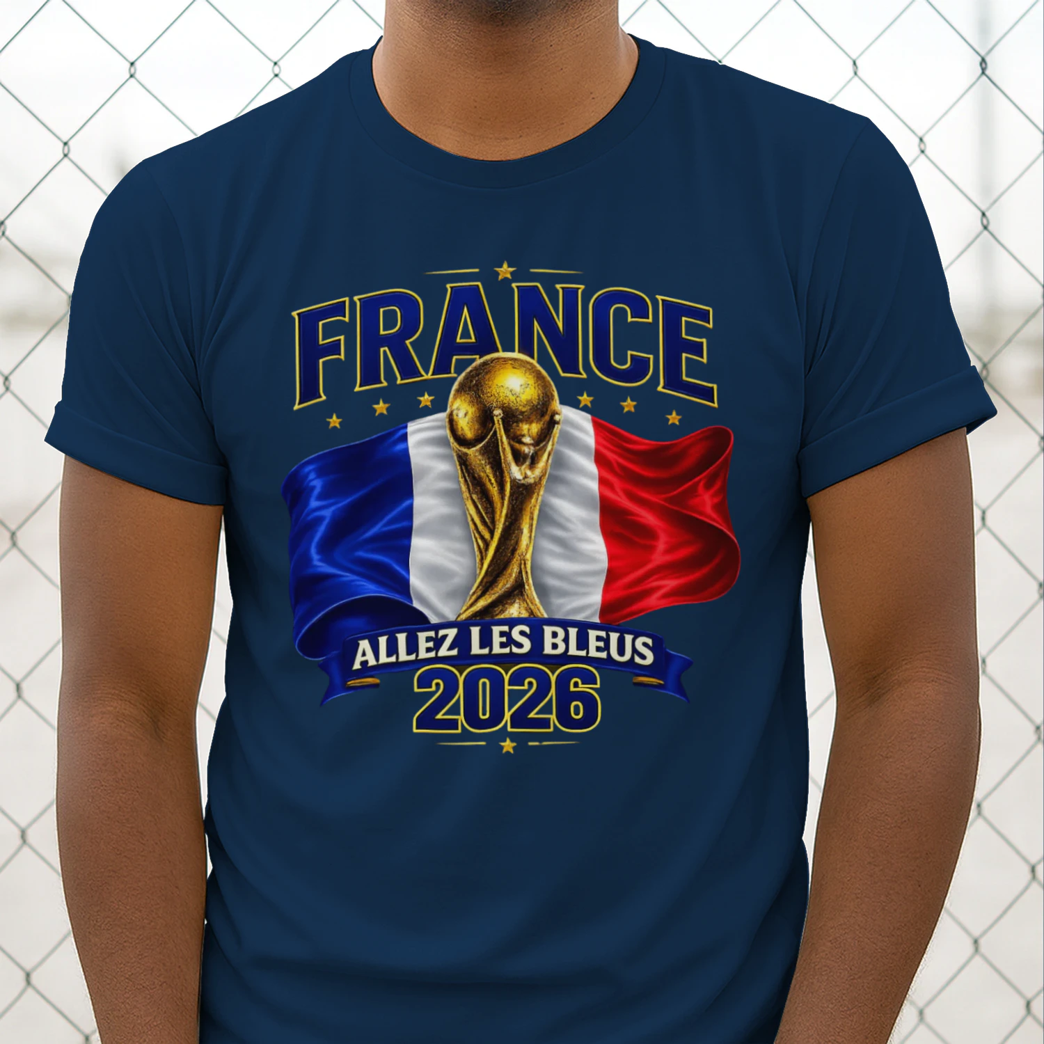 Allez Les Bleus France 2026 Football Fan T-Shirt