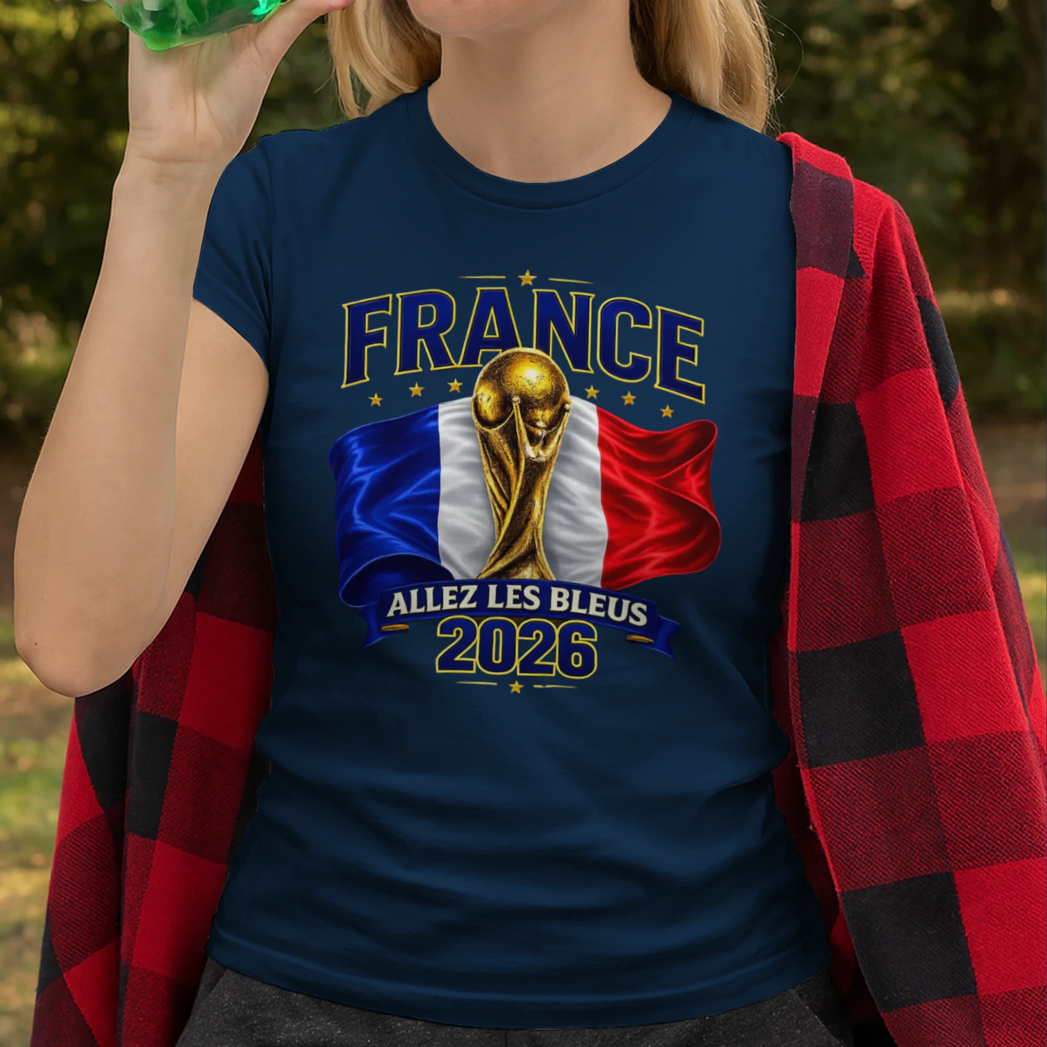 Allez Les Bleus France 2026 Football Fan T-Shirt