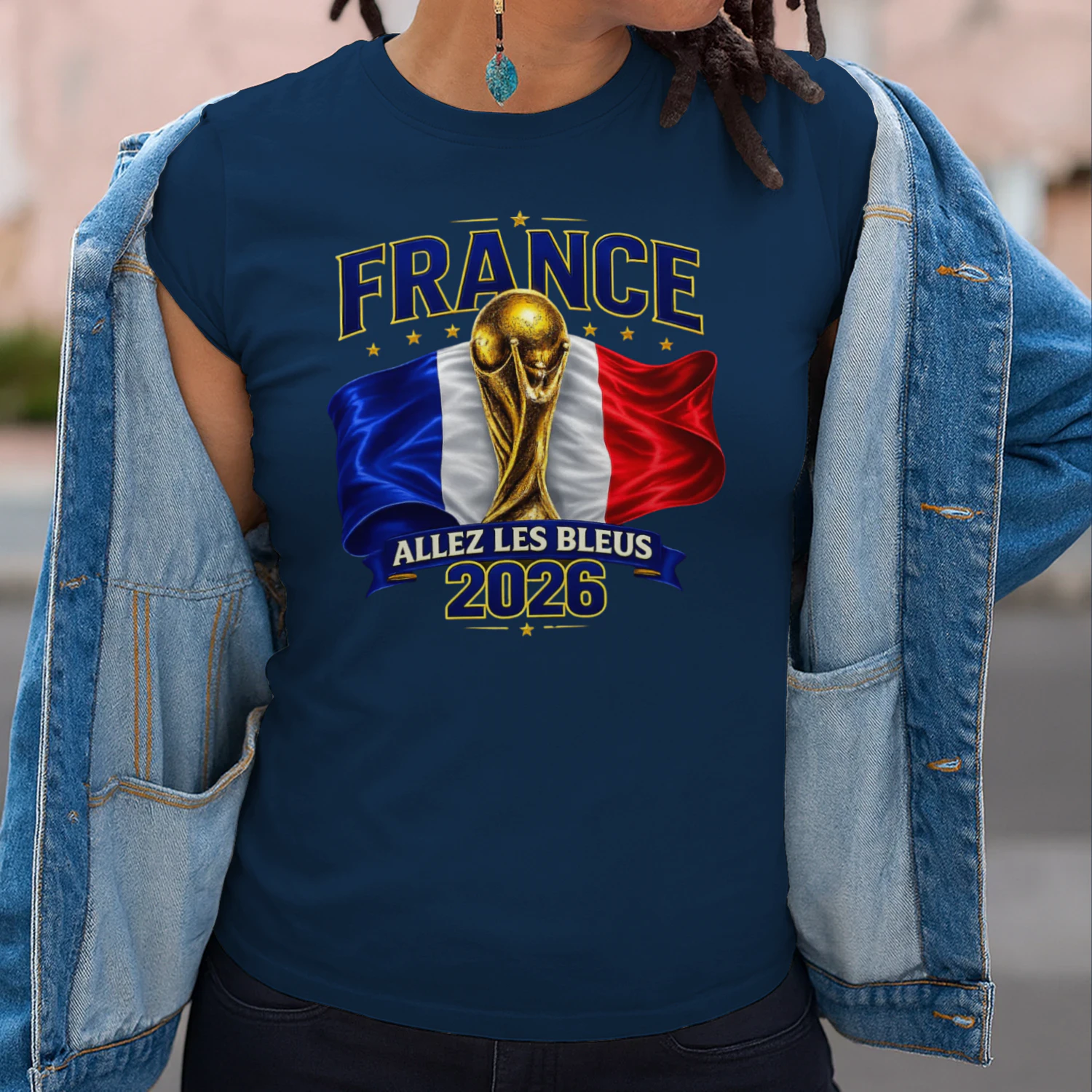 Allez Les Bleus France 2026 Football Fan T-Shirt