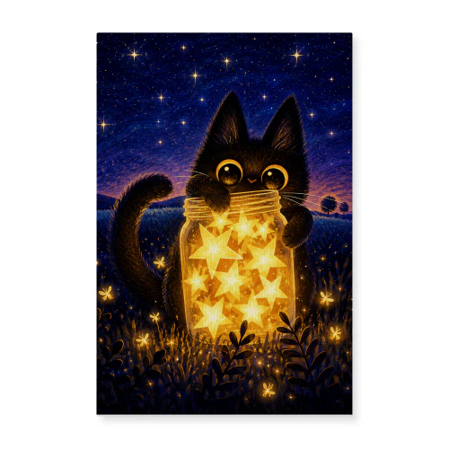 Jar of Stars — Black Kitten & Fireflies