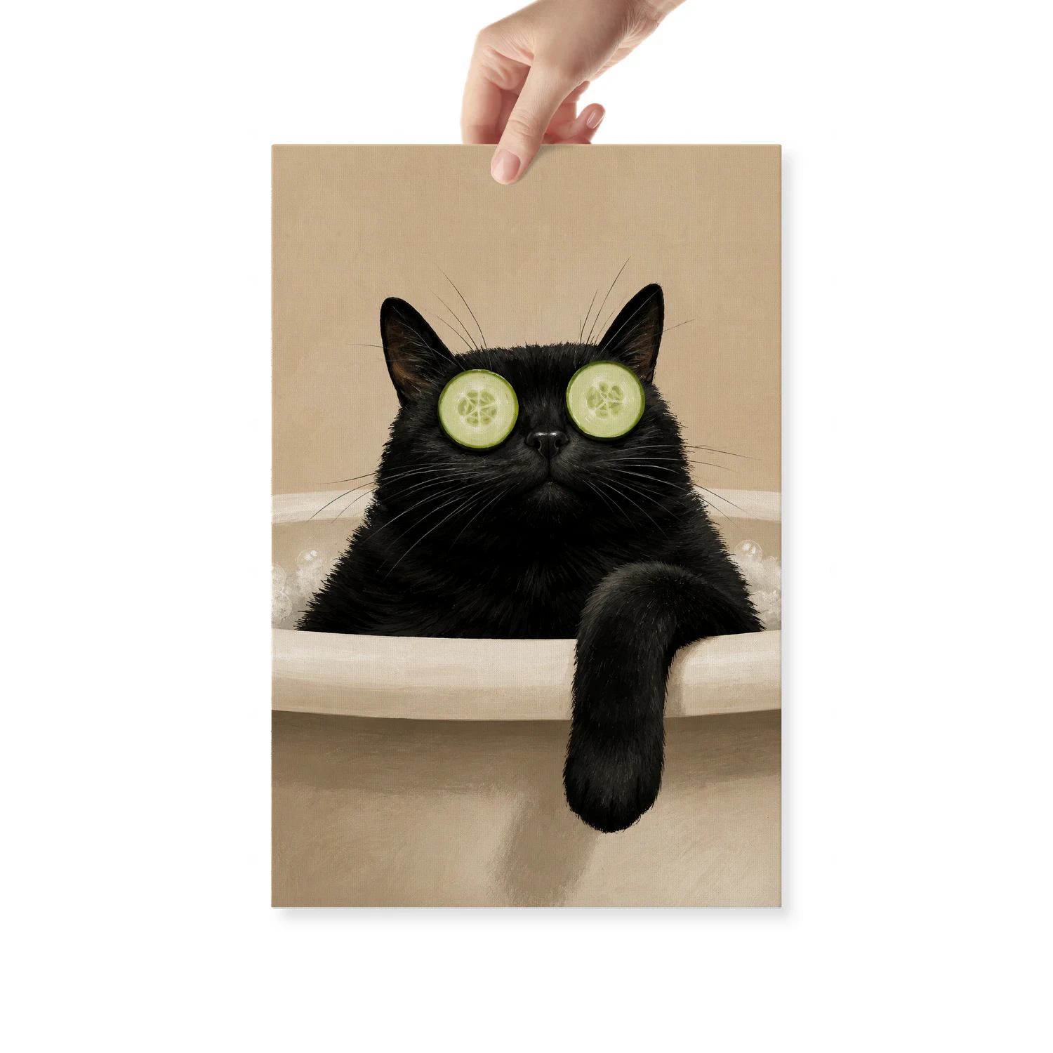 Spa Day — Black Cat Cucumber Bath-S