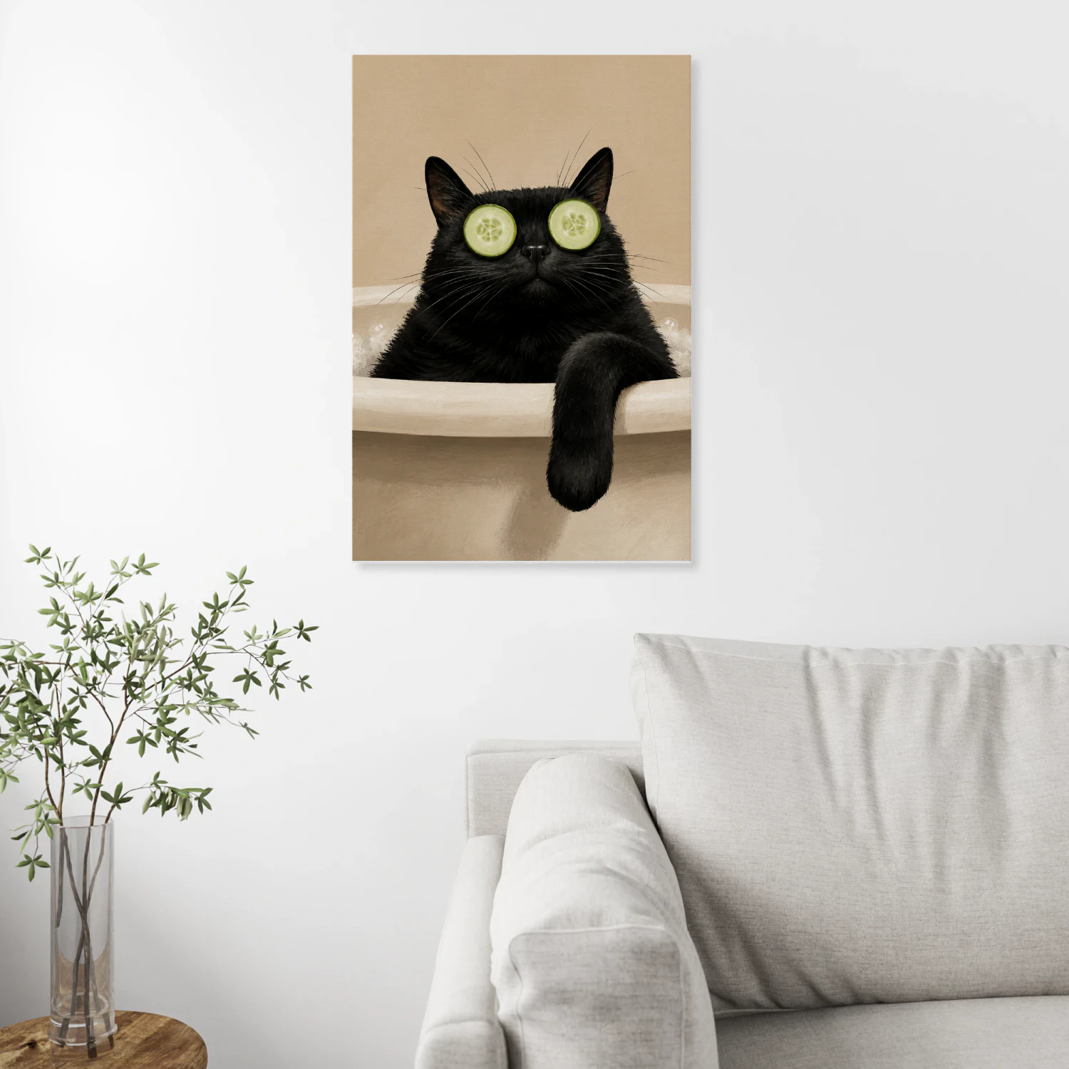 Spa Day — Black Cat Cucumber Bath-S