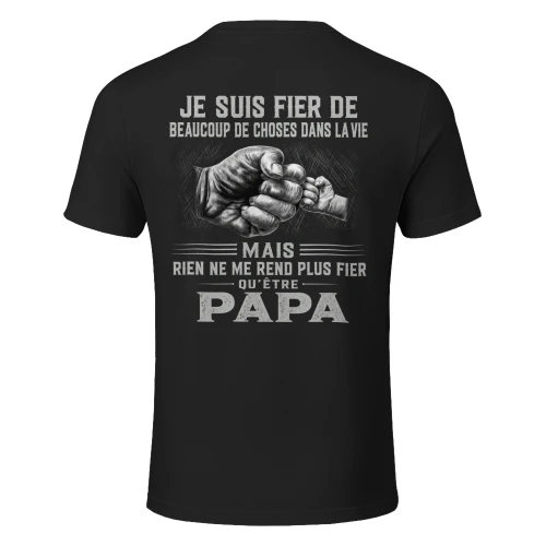 JE SUIS FIER DE BEAUCOUP DE CHOSES DANS LA VIE, MAIS RIEN NE ME REND PLUS FIER QUE D'ÊTRE PAPA