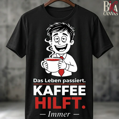 Kaffee Hilft Shirt