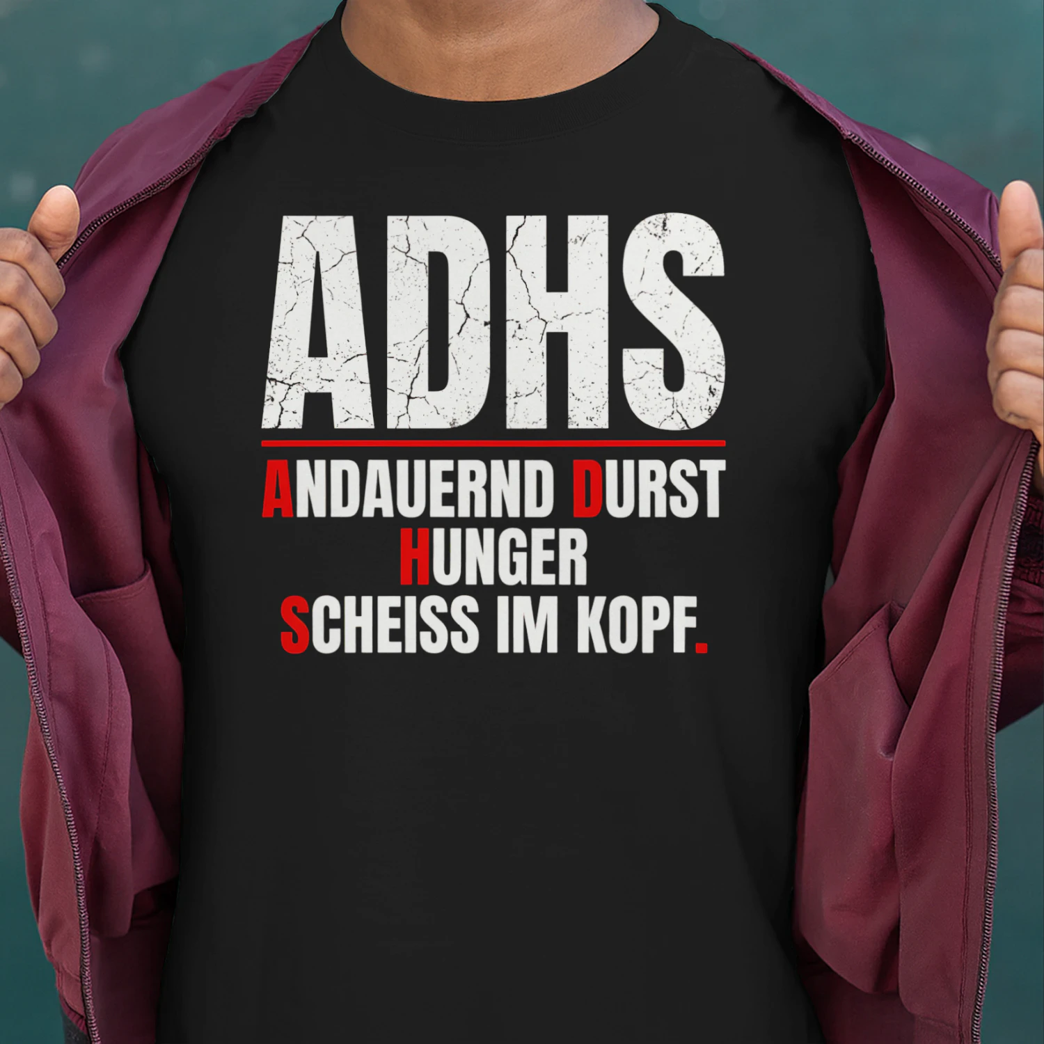 Andauernd abgelenkt T-shirt 