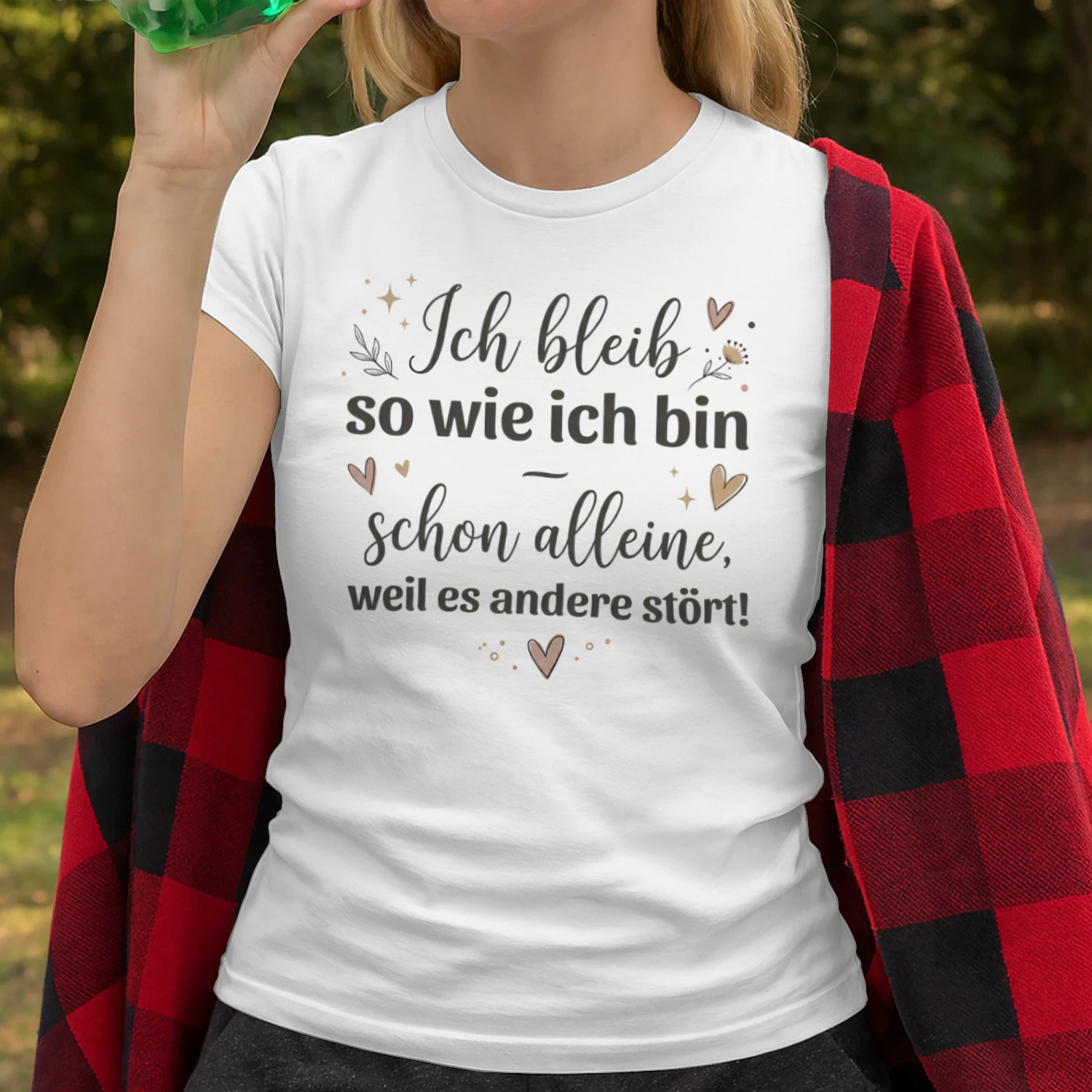 Ich bLeib white myz
