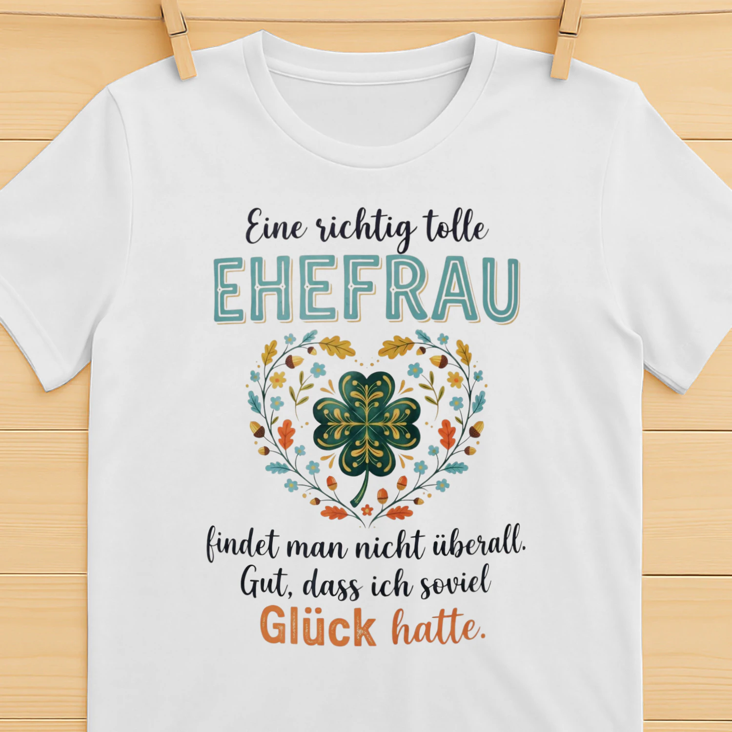 Eine Richtig Toole Ehefrau T-shirt 