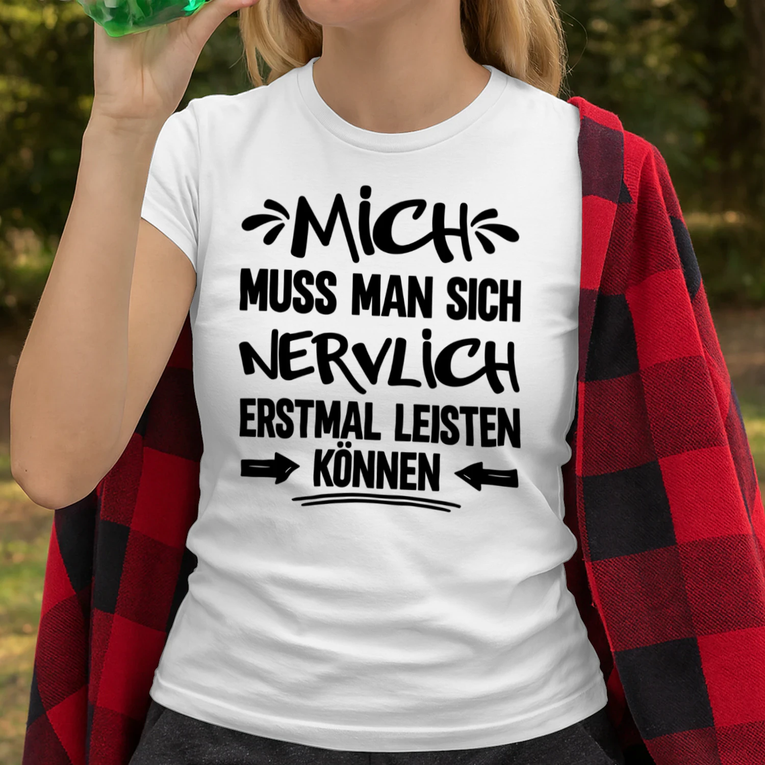 Mich Muss Man Sich T-shirt 