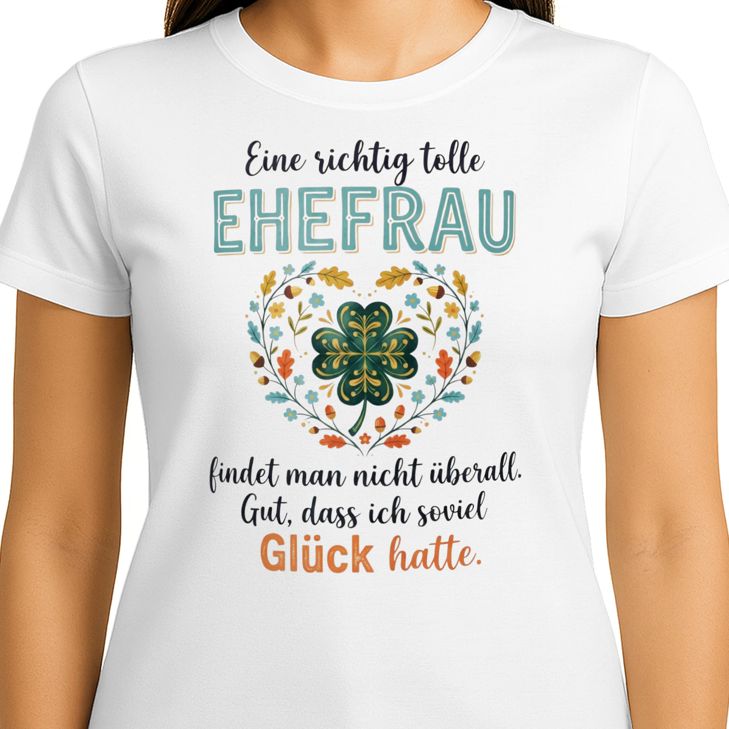 Eine Richtig Toole Ehefrau T-shirt 