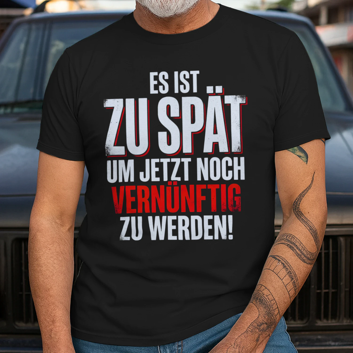 Es ist zu spät T-shirt