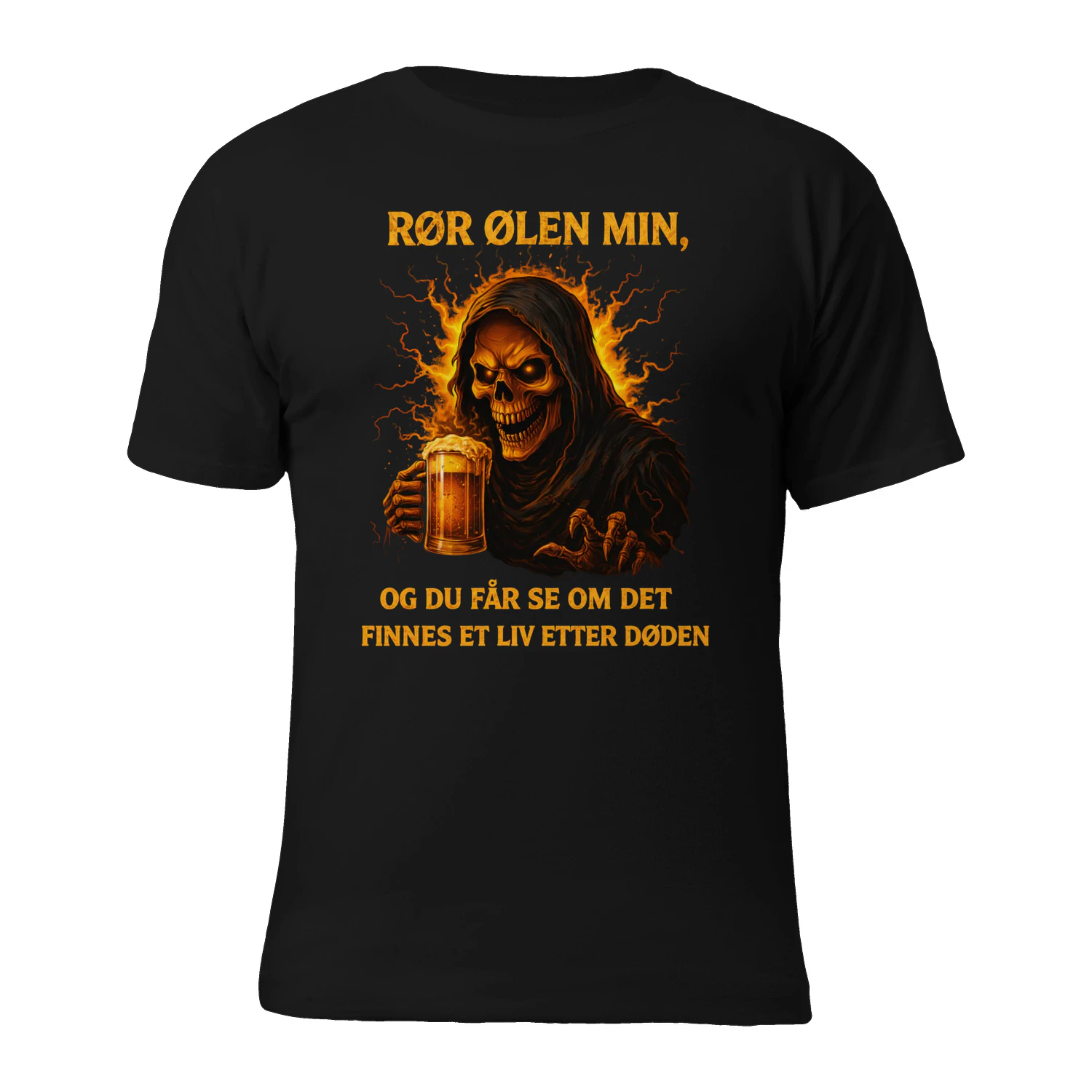 RØR ØLEN MIN, OG DU FÅR SE OM DET FINNES ET LIV ETTER DØDEN