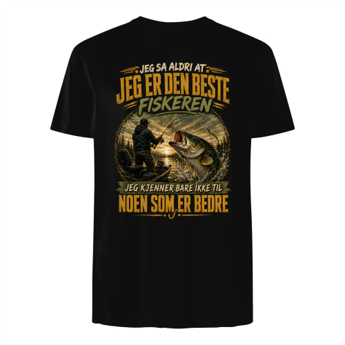 JEG ER DEN BESTE FISKEREN