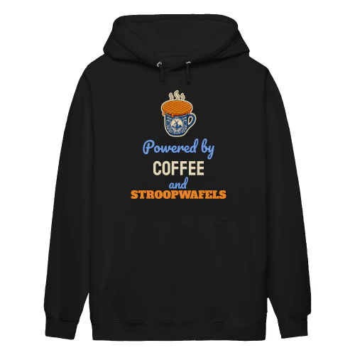 Powered By Coffee And Stroopwafels - Dark