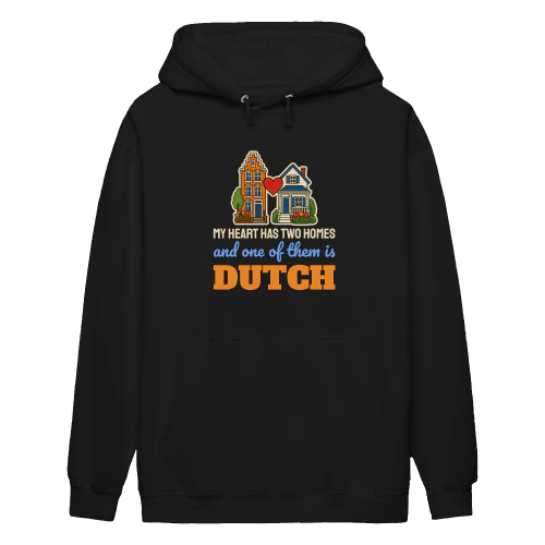 My Heart Has Two Homes One Of Them Is Dutch - Dark
