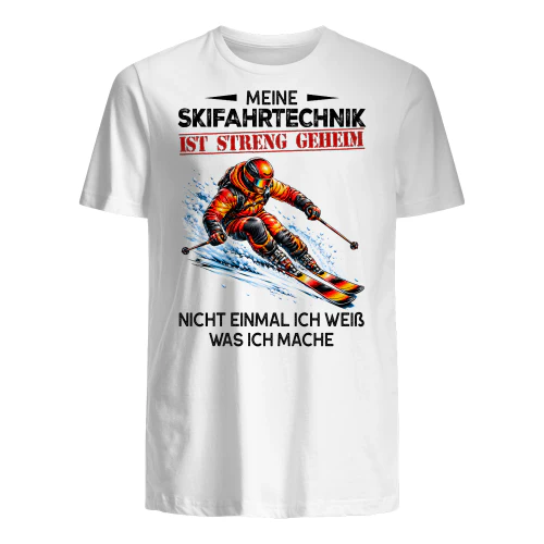 Meine Skifahrtechnik Ist Streng Geheim
