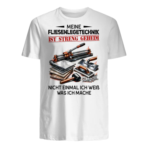 Meine Fliesenlegetechnik ist streng geheim