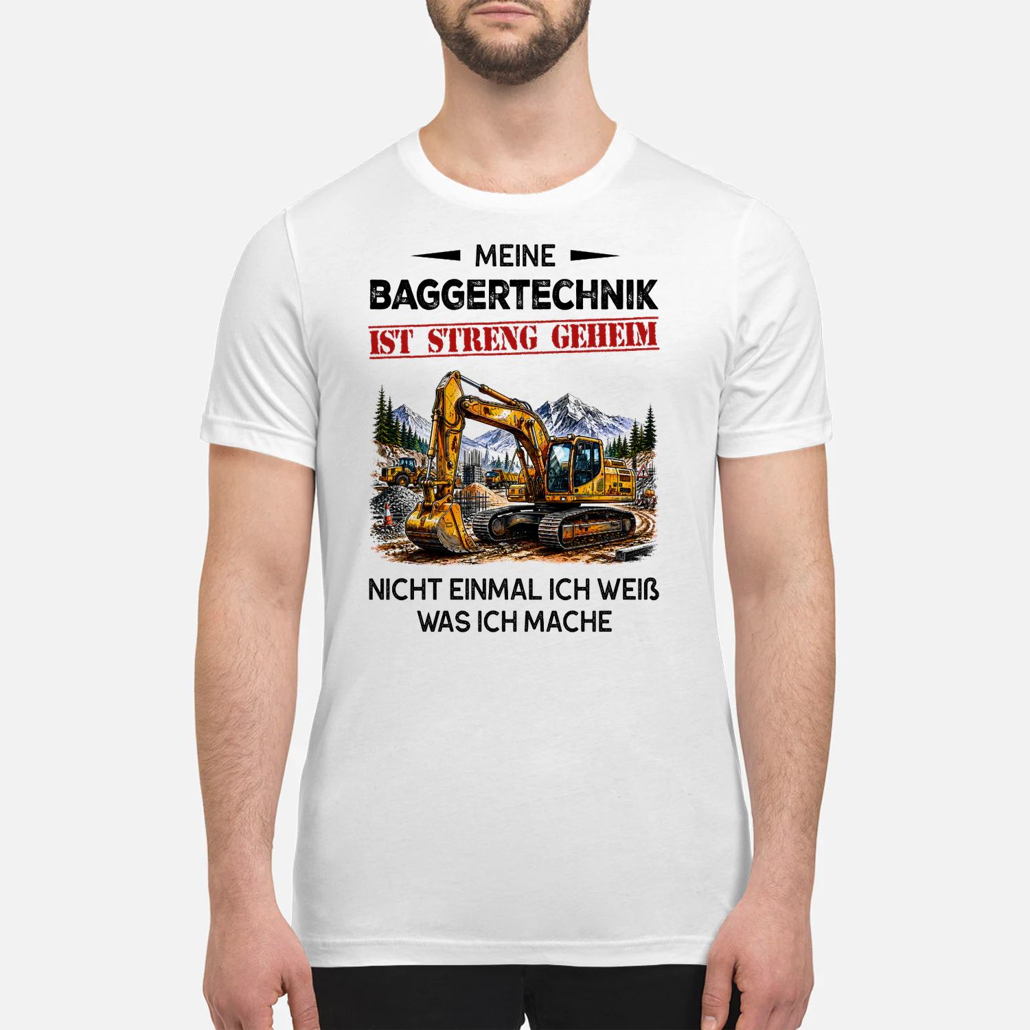 Meine Baggertechnik Ist Streng Geheim