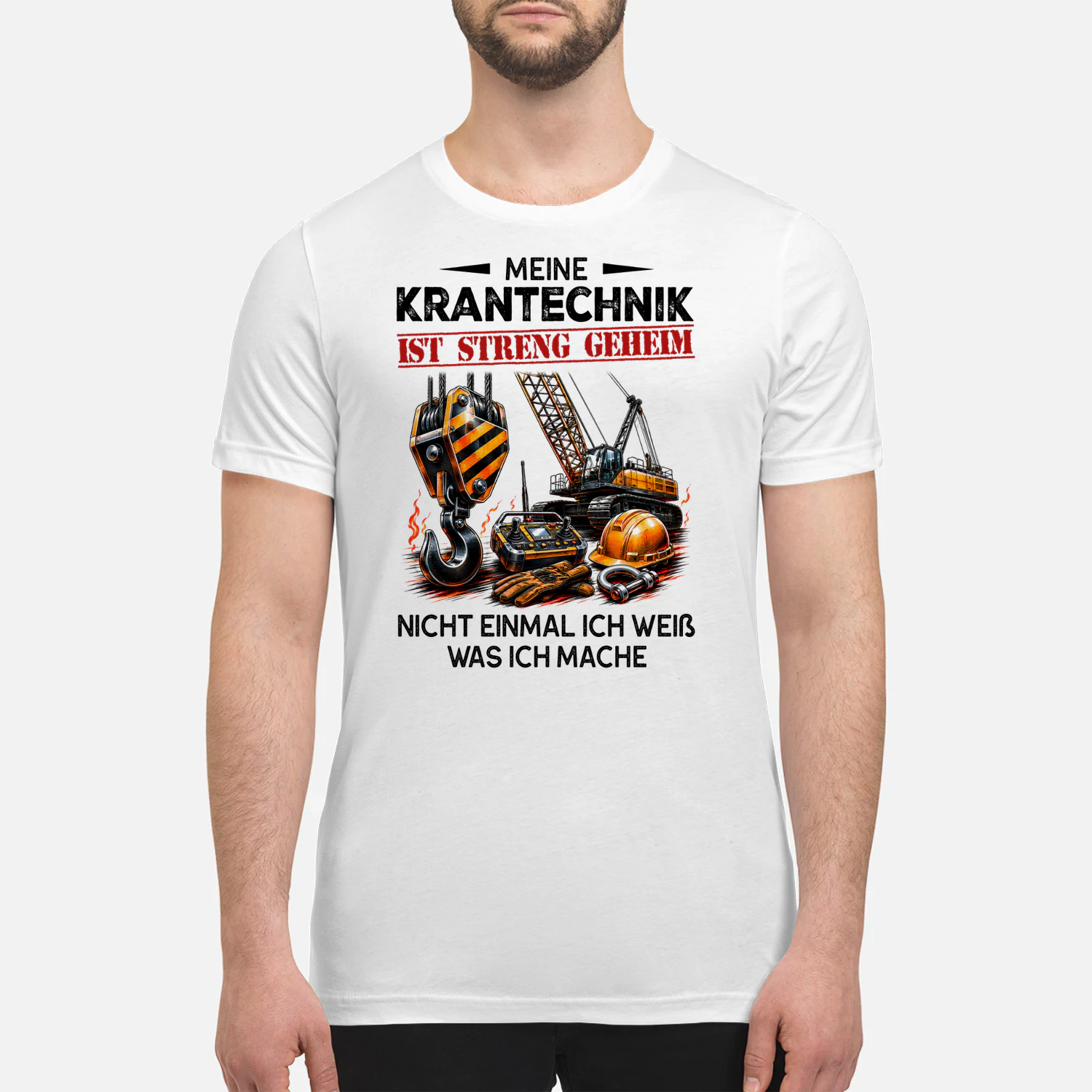 Meine Krantechnik ist streng geheim
