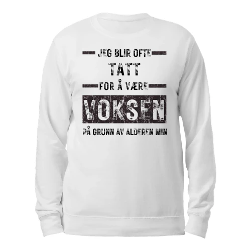 Jeg blir ofte tatt for å være voksen på grunn av alderen min